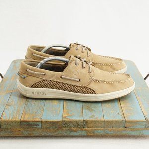 Timessoft Tan Leather Loafers 